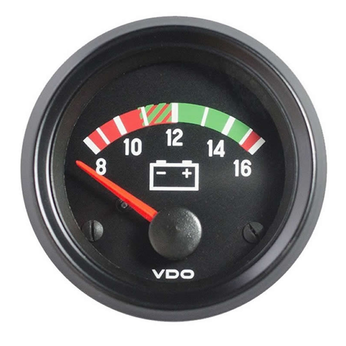 VDO Voltmeter Gauges 8-16V